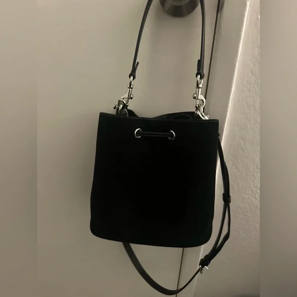 Coach Rowan Suede Bucket Bag - Picture 9 of 12